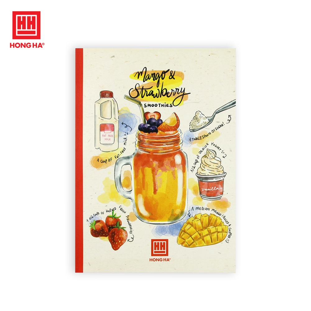 Vở kẻ ngang Hồng Hà Cocktail Hồng Hà 80/120 trang - 1427/1428 - vpp Quế Anh