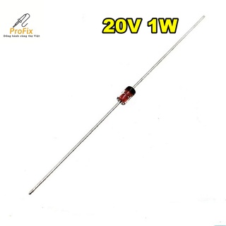 Diode zener 20v 1w 1n4747a