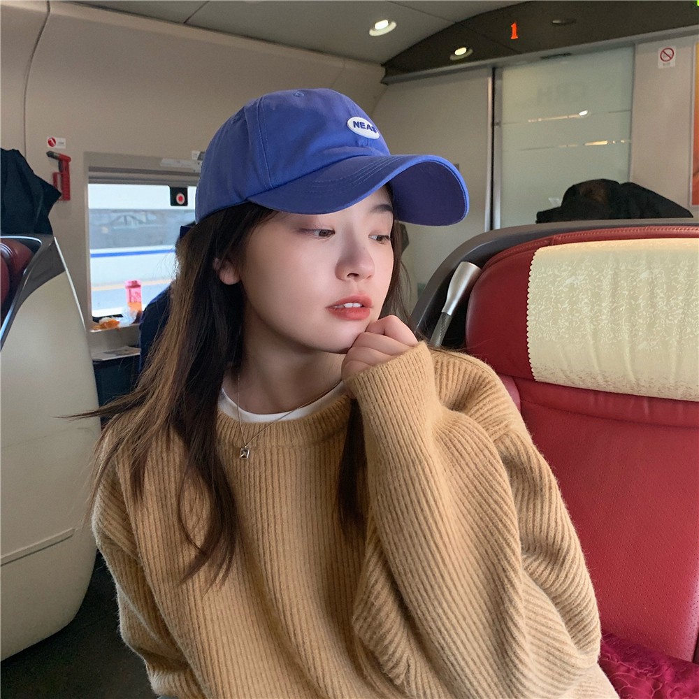 Mũ Lưỡi Trai Mềm Màu Kẹo Phong Cách Hàn Quốc Thời Trang Xuân Hè Cho Nữ