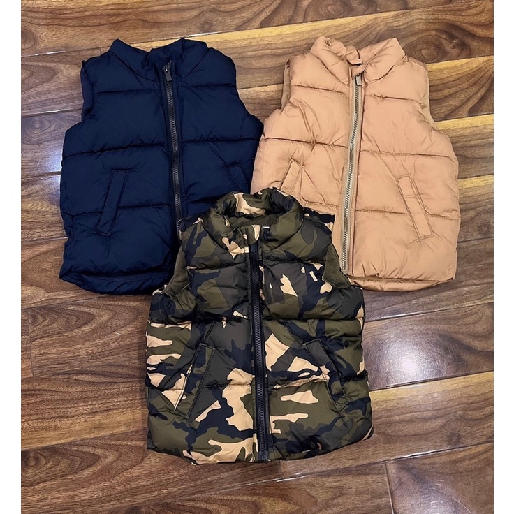Áo gile phao Oldnavy dư xịn bé trai
