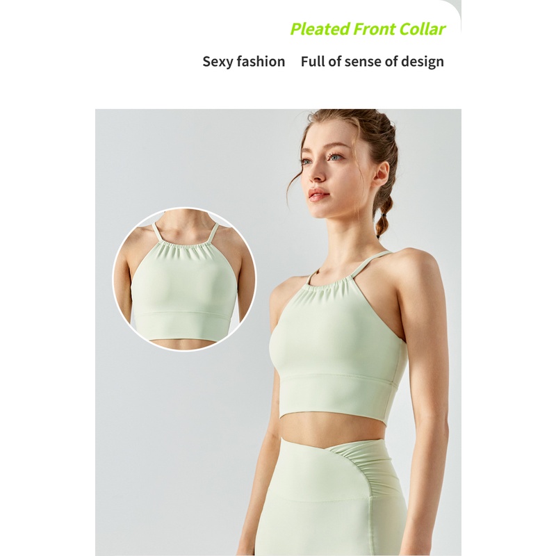 Áo bra thể thao/ tập yoga FENNIN FB047Y thoáng khí