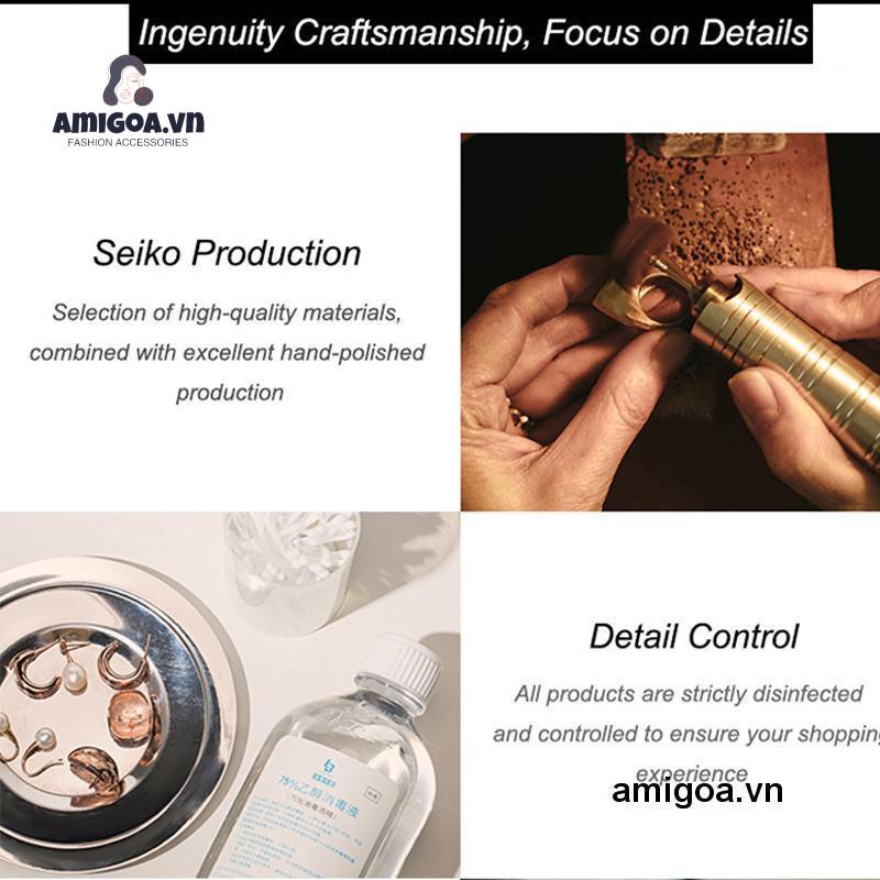 ✨✨Khuyên Xỏ Mũi Bằng Thép Titan Kiểu Dáng Đơn Giản Thời Trang Cho Nam Và Nữ