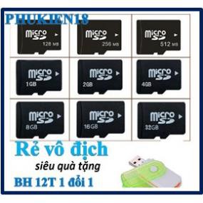Thẻ nhớ điện thoại 64G/32G/16G/8G/4G/2G micro sd class 10 U3, cho camera, máy ảnh  - Bh 2 năm lỗi 1 đổi 1 | BigBuy360 - bigbuy360.vn