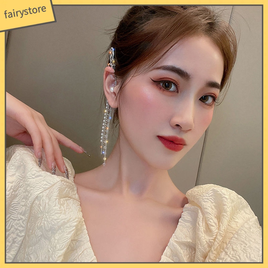 Bông tai hình động vật đính đá thời trang cho nữ