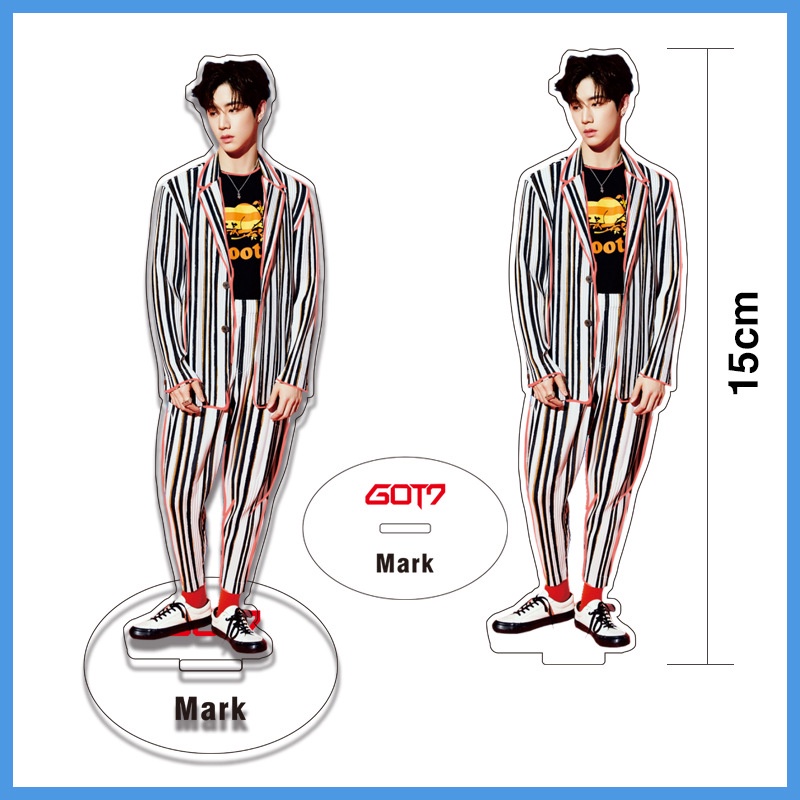 Thailand F4 DEW,BRIGHT,WIN,NANI Mewgulf Yinwar Ohmnanonr BKPP GOT7 Action Figurines Standee 15cm Large Desk Stand