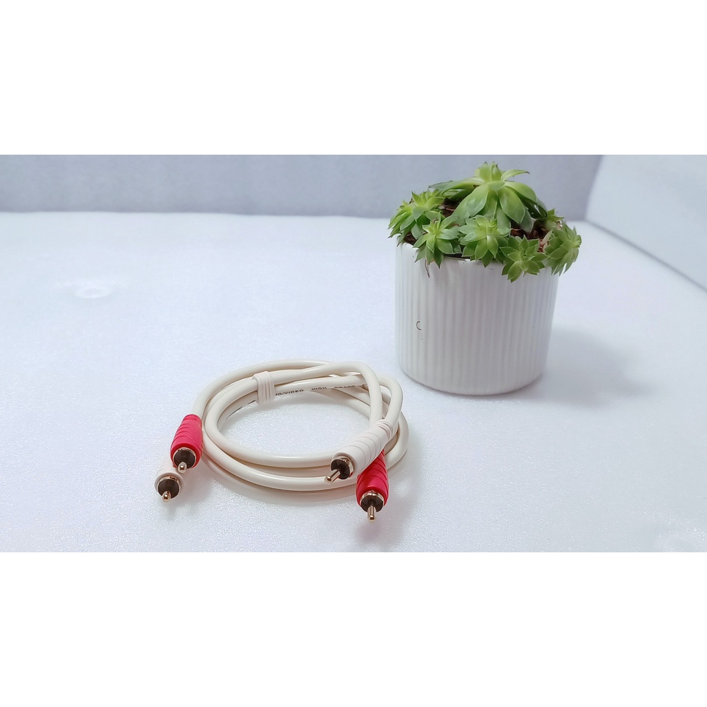 Cáp av 4 đầu hoa sen lõi đồng nguyên chất dài 0,8m