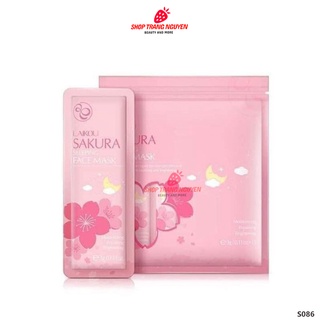 Bịch 15 Miếng Mặt Nạ Ngủ Hoa Anh Đào Sakura Sleeping Face Mask Chính Hãng