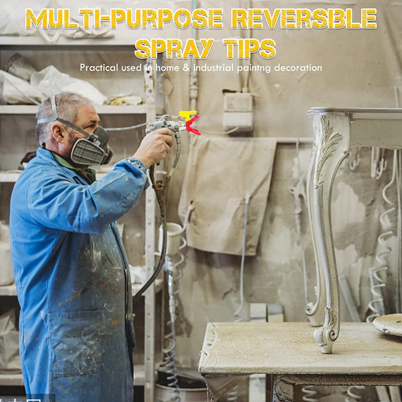 Bộ Vòi Phun Sơn Không Khí Có Thể Đảo Ngược Tiện Lợi