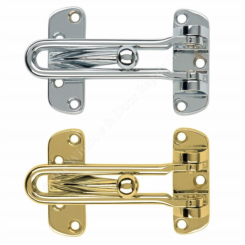 Door Guard Restrictor Safety Lock Catch Hotel Zinc Alloy Anti Theft Lock Chain