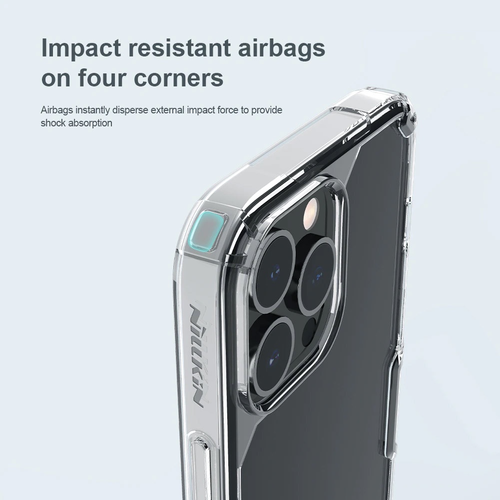 Ốp lưng dành cho iPhone 14 Pro Max Nillkin trong suôt chính hãng