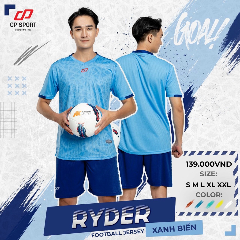 Bộ Quần Áo Thể Thao Chính Hãng CP Ryder - Mẫu Cao Cấp 2022