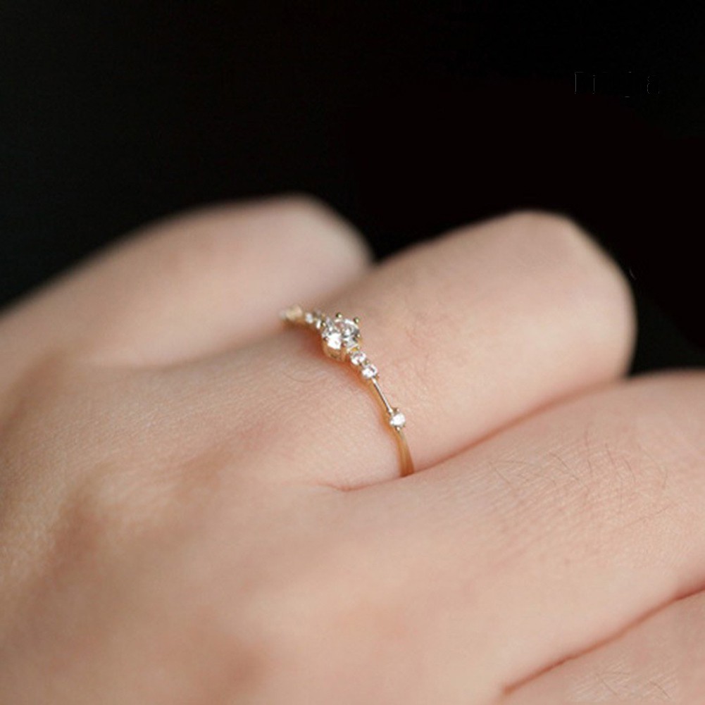 Nhẫn Mạ BạC ĐíNh Đá ThờI Trang