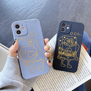 Iphone case x xr xsmax xs 7 8 7plus 8plus 11 11promax 12 12promax 12pro 12mini 11pro bronzing anti-drop case