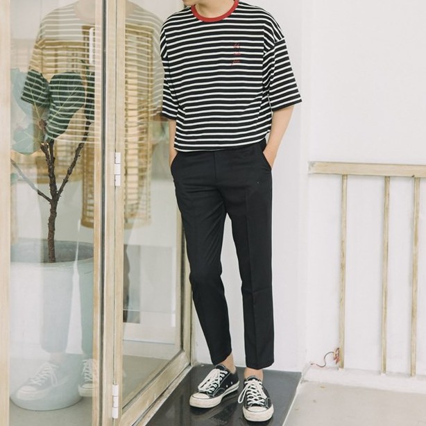 Striped T-Shirt [Đỏ]