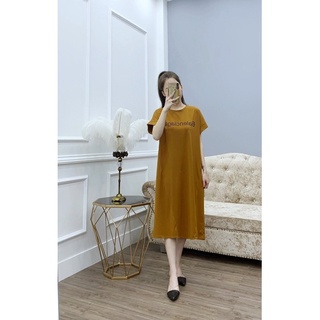 Đầm bầu chất thun