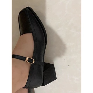 [Hàng order] Giày búp bê mũi vuông 3 phân, giày nữ