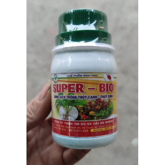 Dung dịch thủy canh Super- Bio chuyên dùng cho cây cảnh nước, rau thủy canh, rau mầm