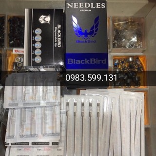 Bộ kim + Ngòi 3RL Black Bird đi nét ( 50 kim + 50 ngòi )