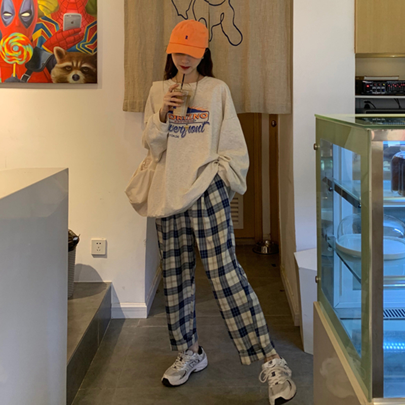 NRVP Áo thun tay dài dáng rộng thời trang 2020 cho nữ