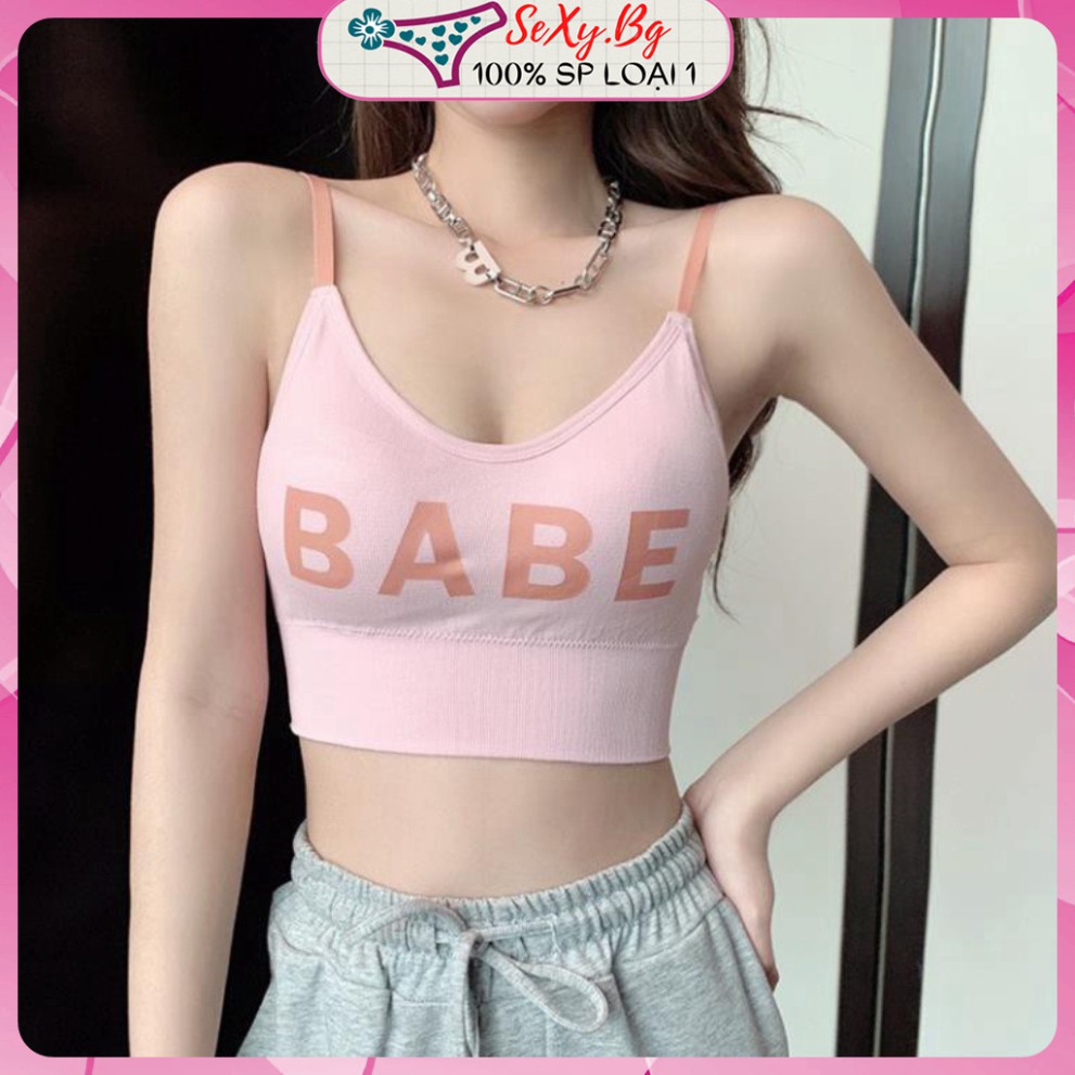 Áo bra nữ hở lưng áo tập nâng ngực áo tập nhẹ mẫu mới BABE | BigBuy360 - bigbuy360.vn