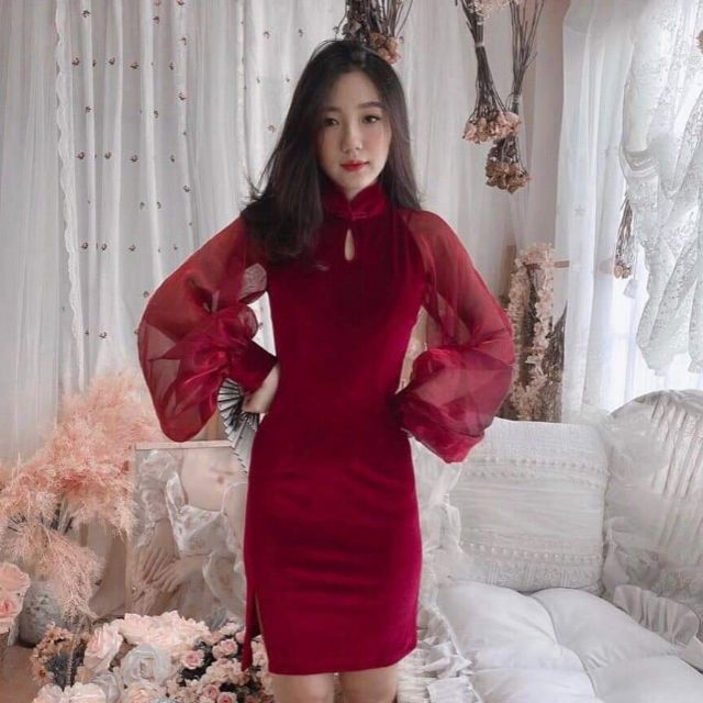 Đầm cổ tàu 😍😍