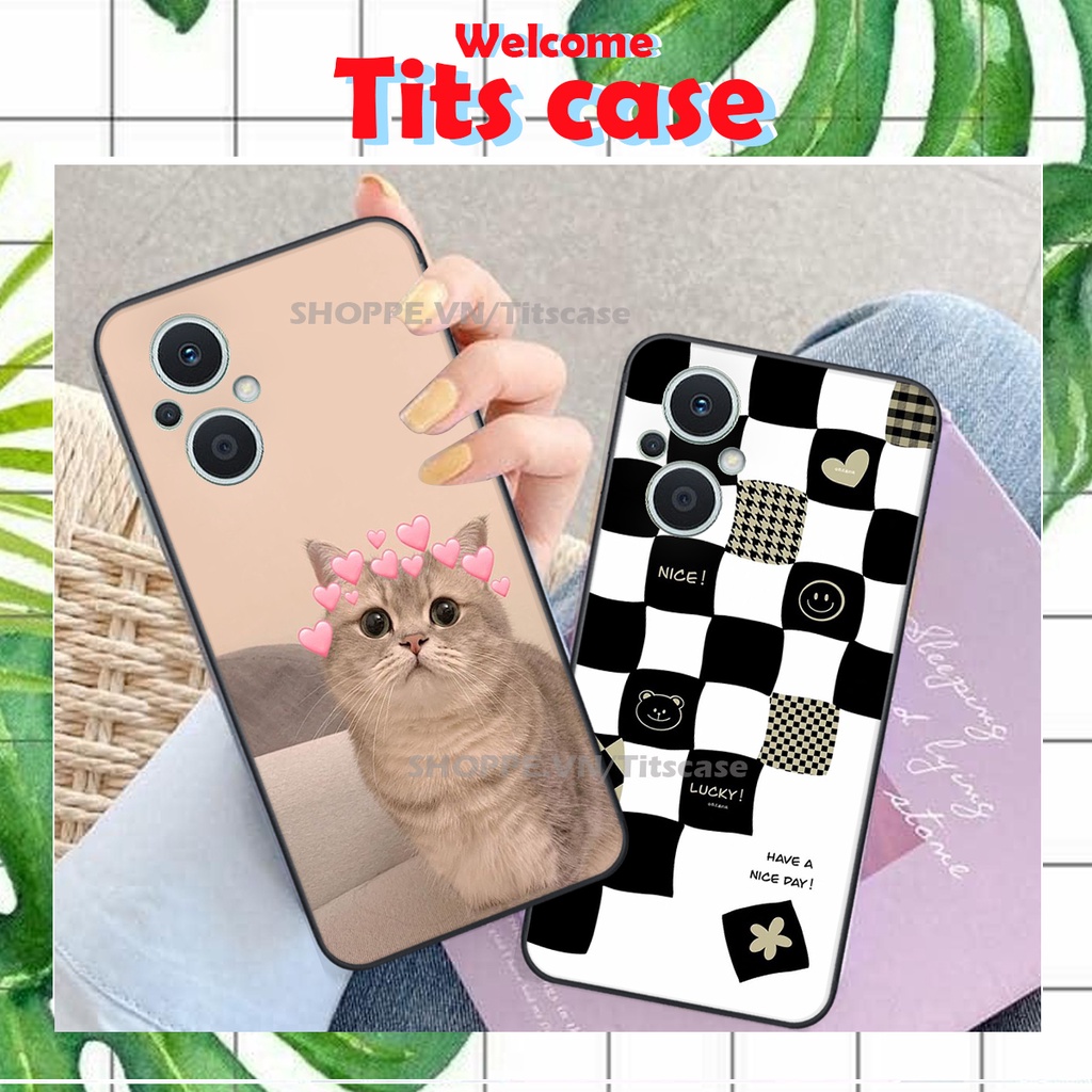 Ốp lưng Oppo RENO 7Z 5G / RENO 8Z 5G n hình GẤU K@WS- BE@R COOL-CỰC XINH-RẺ-BỂN -ĐẸP