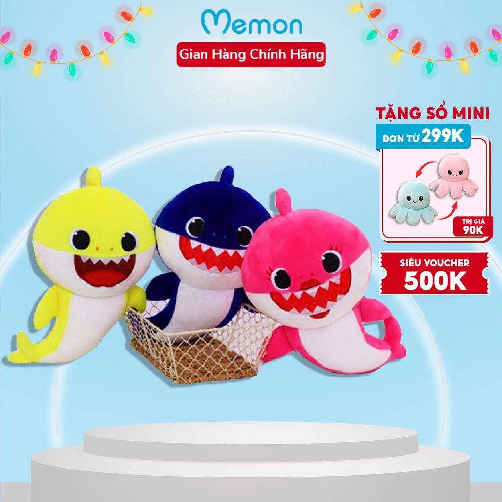 [Mã LIFEM1 giảm 50k đơn 99k] Cá Mập Baby Shark Cao Cấp Memon