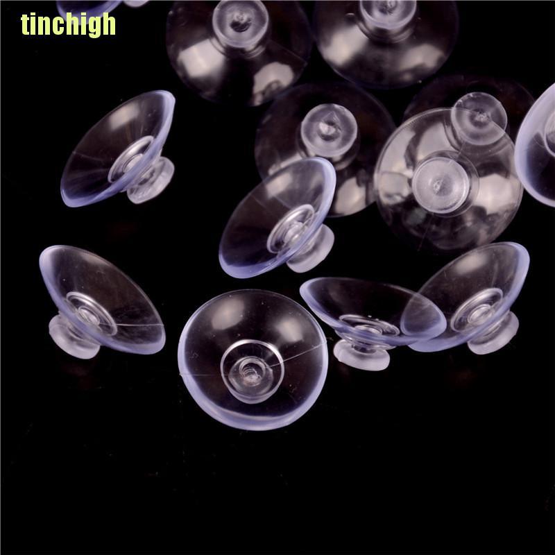 Bộ 50 Móc Treo Đồ Hình Tam Giác Có Giác Hút 20mm Màu Trong Suốt Cho Nhà Bếp /