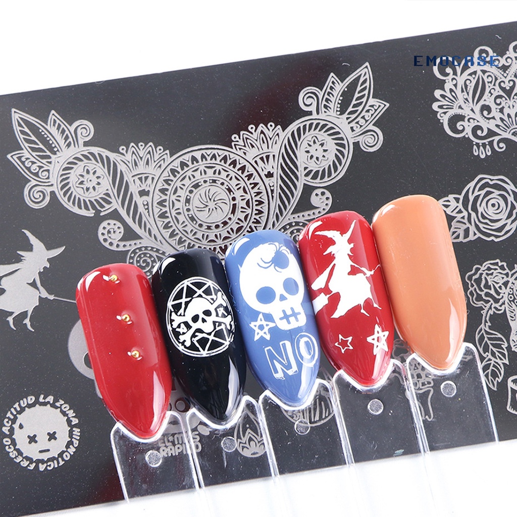 Ny-đầu Thép Dán Móng Nghệ Thuật Đa Năng Có Thể Tái Sử Dụng Dễ Sử Dụng Cho Dịp Halloween