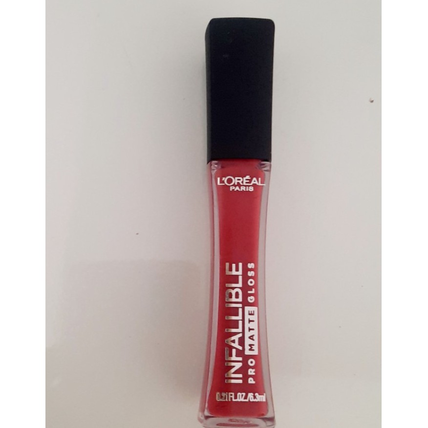 Son Kem Lì L'Oreal 6.3ml xuất xứ USA Infallible Lip Pro Matte Gloss