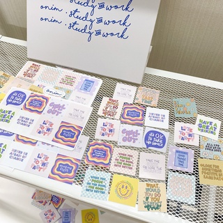 Set 20 sticker dán hình siêu siêu dễ thương - Onim