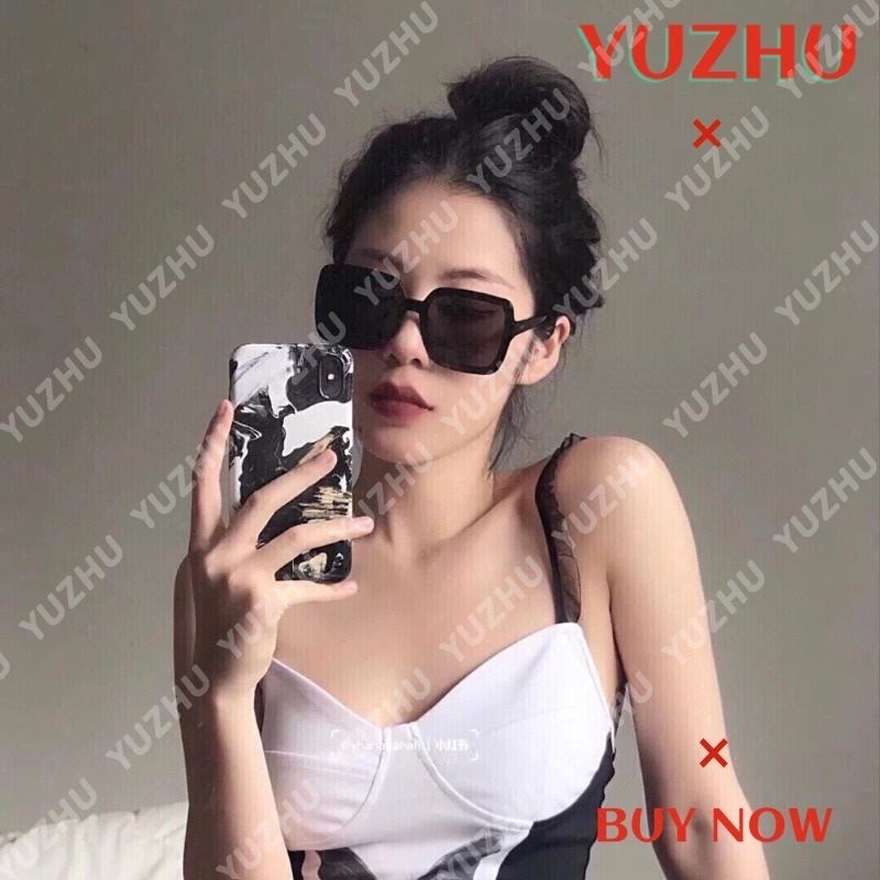 Kính Mát Tròng Vuông Cỡ Lớn Thời Trang Phương Tây