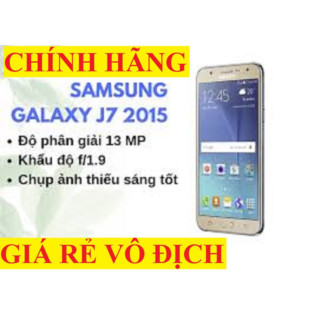 [Mã ELMS5 giảm 7% đơn 300K] điện thoại Samsung Galaxy J7 Chính hãng 2sim mới, Chiến Tiktok Zalo Fb Youtube ngon