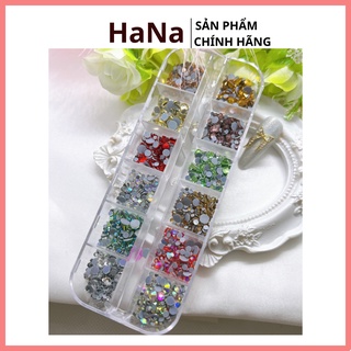 Đá chân keo mix màu mix size