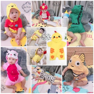 Body Mũ Hình Thú Cute Lạc Lối - Shop Mẹ Nes 💕