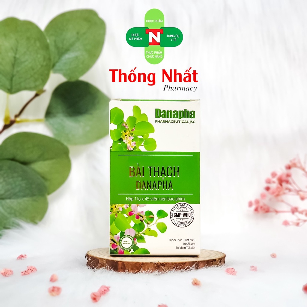 Bài Thạch Hỗ Trợ Sỏi Thận Tiết Niệu, Sỏi Mật Hộp 45 Viên