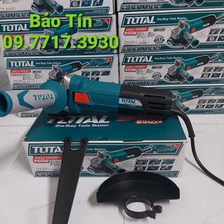 MÁY MÀI GÓC CẦM TAY 950W TOTAL (125MM) TG1101256 [CHÍNH HÃNG] MÁY MÀI GÓC TAY NGẮN [RẺ] MÁY CẮT CẦM TAY]