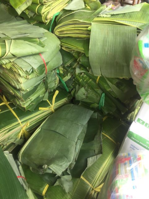 1kg Lá Chuối để gói bánh, xôi, chả...
