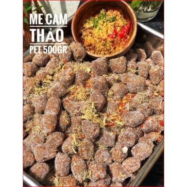 500GR ME CAM THẢO HŨ PET( CHUA CHUA NGỌT,CAY CAY)