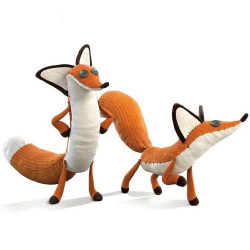 Cute 45cm Movie The little Prince Le Petit Prince Fox Plush Doll Plush Toy Xmas Kids Gifts