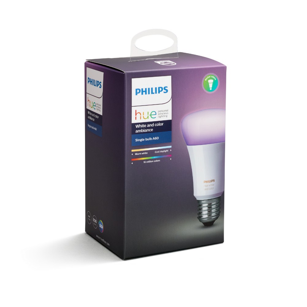 Bóng đèn Philips 16 triệu màu Hue WhiteAmbiance (01 bóng)