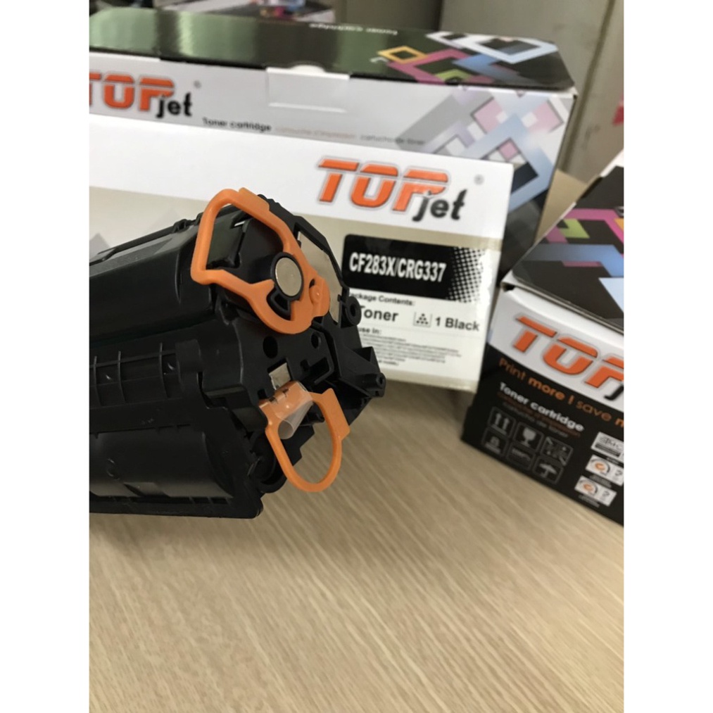 Hộp mực CF283X/CRG337 cho Canon 151DW/MF 241D/221D/215/216N/217W/235/226DN/227DW//244DW/249DW hiệu Topjet có lỗ  đổ mực