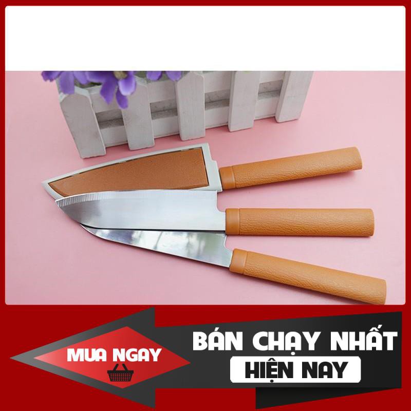 Combo 4 dao gọt trái cây cao cấp - dao có vỏ bảo vệ