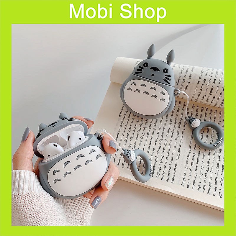 ốp Airpods Vỏ Bao Airpods 1/2 Totoro - Case Đựng Tai Nghe không dây i11, i12, i13