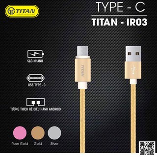 Cáp USB Type-C TITAN IR03
