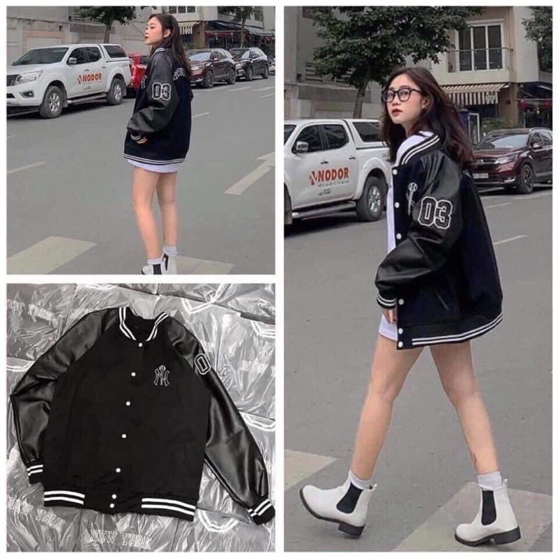 Áo khoác bomber da | BigBuy360 - bigbuy360.vn