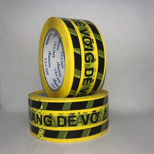 1 CÂY Băng Keo Niêm Phong HÀNG DỄ VỠ 100Y Nặng 1kg - 6 Cuộn