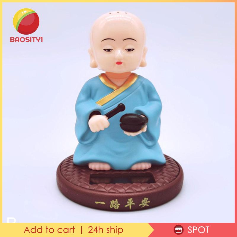 [Baosity 1] Tượng Phật Để Bàn Trang Trí Sử Dụng Năng Lượng Mặt Trời