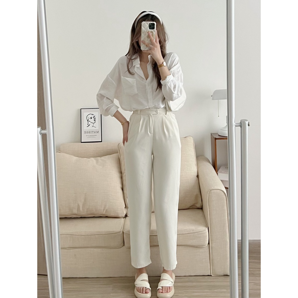 [SẴN/VIDEO] QUẦN BAGGY CHẤT RUBY CHUN EO SAU QUẢNG CHÂU SIÊU XỊN