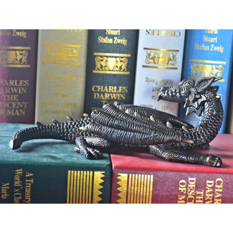 Mô Hình Rồng Bay Bằng Nhựa Resin Trang Trí Sân Vườn